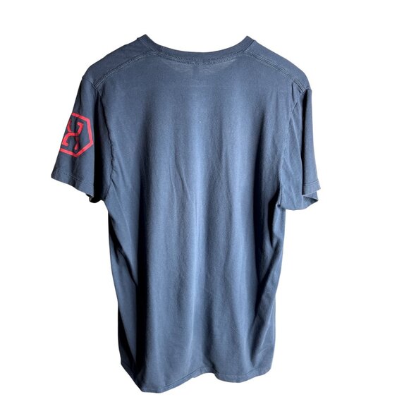 Altered Carbon Dragon Graphic 100% Cotton Blue T-Shirt Netflix Skydance M - Picture 2 of 7